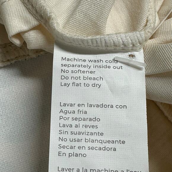 Fabletics Top Womens 3X Cream Leopard Crop Long Sleeves Athleisure Gym Workout - Picture 7 of 8